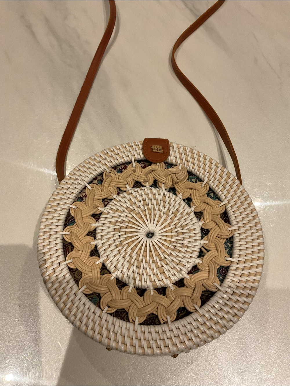 The Solstice Round Rattan Bag - Picture 4 of 4